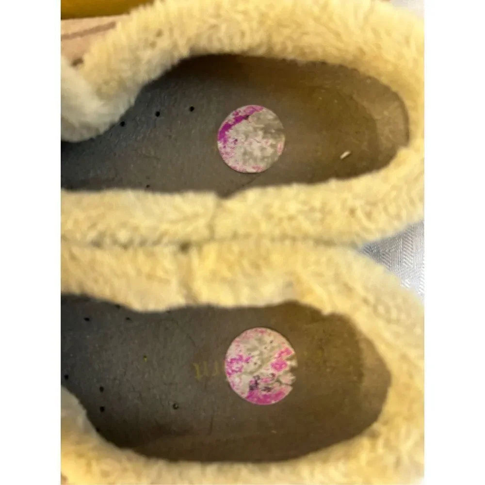 Easy‎ Spirit 8.5 Sephoenixtj shoes mules suede fur trim